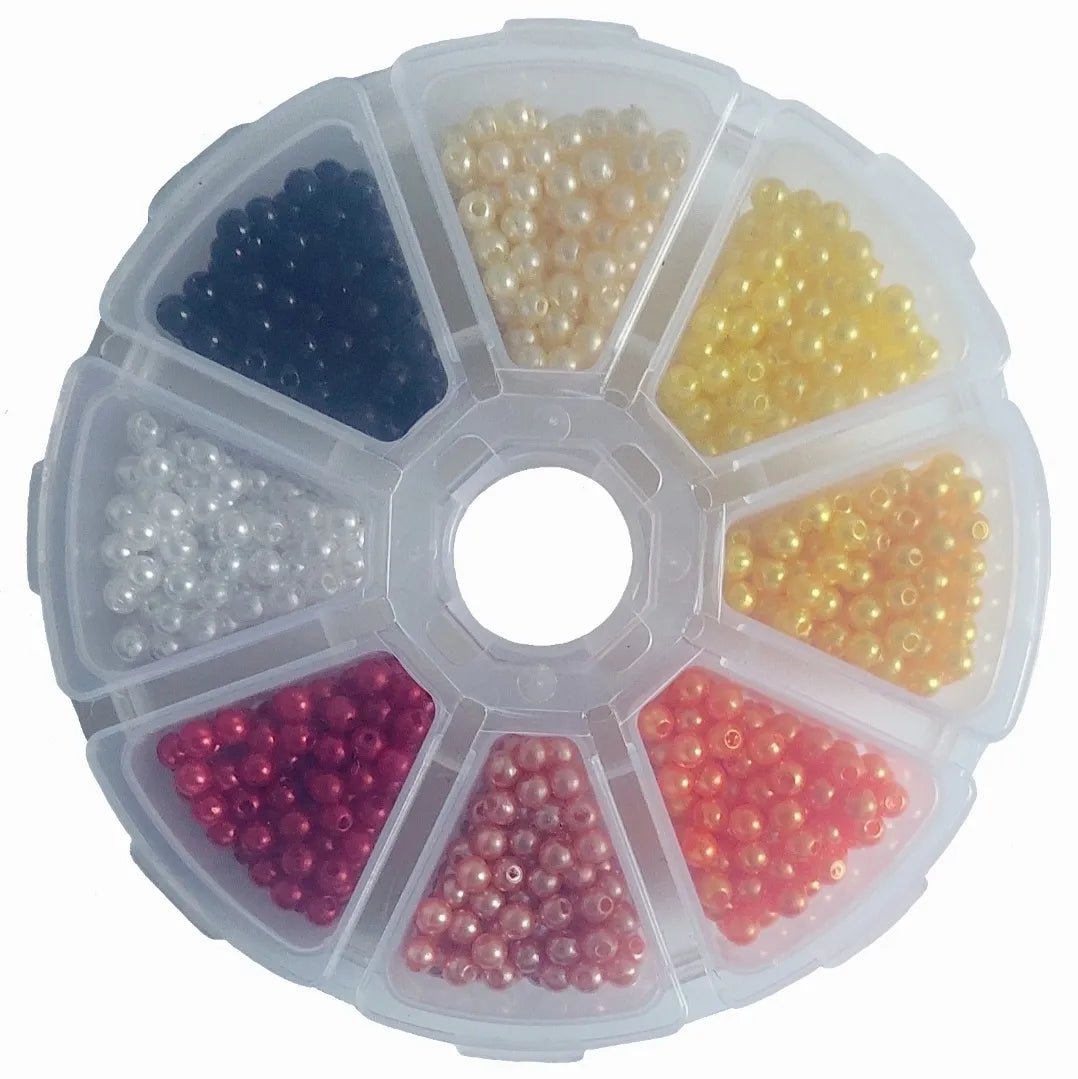 Sorteerdoos parelkralen diverse soorten - Multiplaza