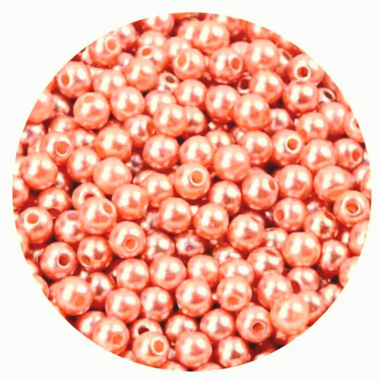 10g Acryl parelkralen 4mm -  Diverse kleuren  -  Multiplaza