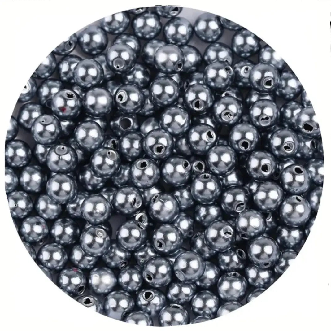 10g Acryl parelkralen 4mm -  Diverse kleuren  -  Multiplaza