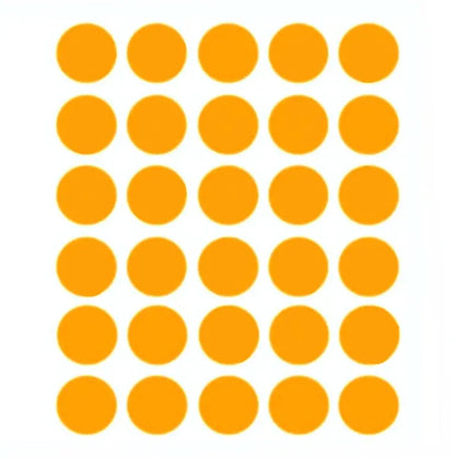 2cm Ronde Etiketten (150 Stuks) - Diverse kleuren  -  Multiplaza
