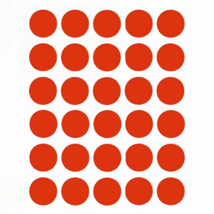 2cm Ronde Etiketten (150 Stuks) - Diverse kleuren  -  Multiplaza