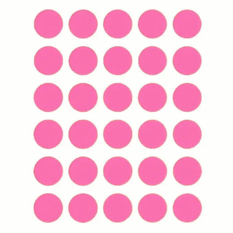 2cm Ronde Etiketten (150 Stuks) - Diverse kleuren  -  Multiplaza