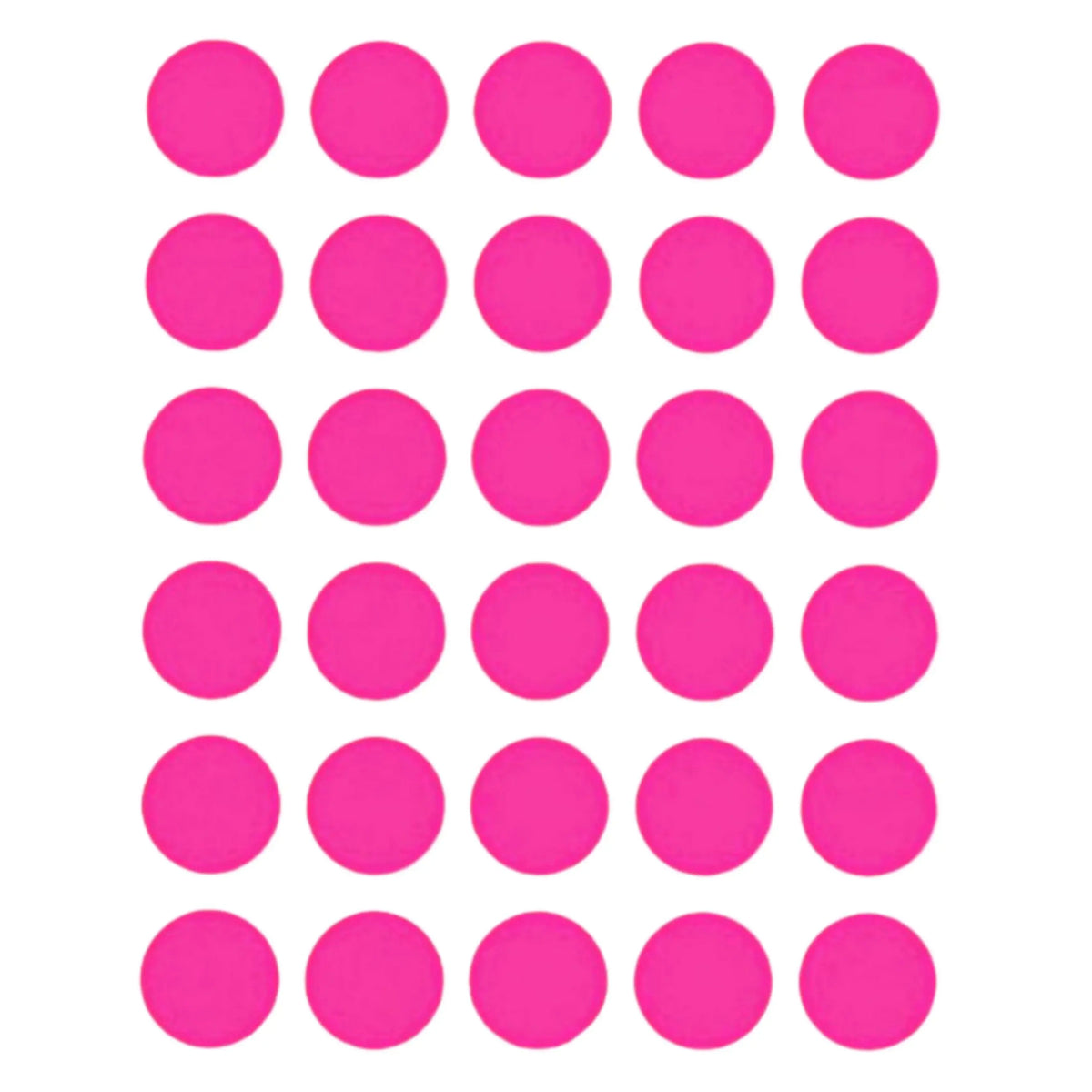 2cm Ronde Etiketten (150 Stuks) - Diverse kleuren  -  Multiplaza