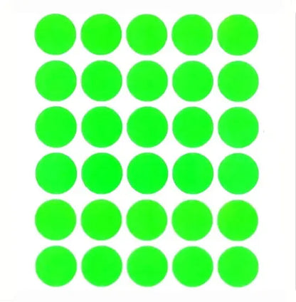 2cm Ronde Etiketten (150 Stuks) - Diverse kleuren  -  Multiplaza