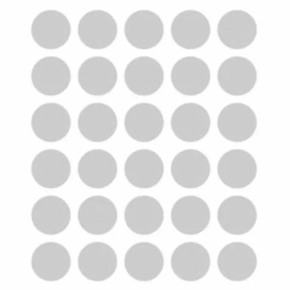 2cm Ronde Etiketten (150 Stuks) - Diverse kleuren  -  Multiplaza