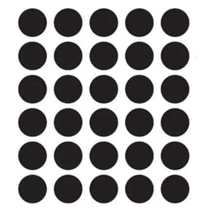 2cm Ronde Etiketten (150 Stuks) - Diverse kleuren  -  Multiplaza