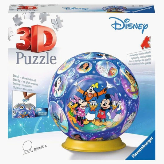 Ravensburger: Characters 3D Ball - 72 stukjes