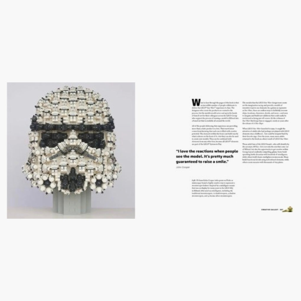 LEGO 5008878: Star Wars Boek - Force of Creativity - 25 Jarige Jubileum (ENG)
