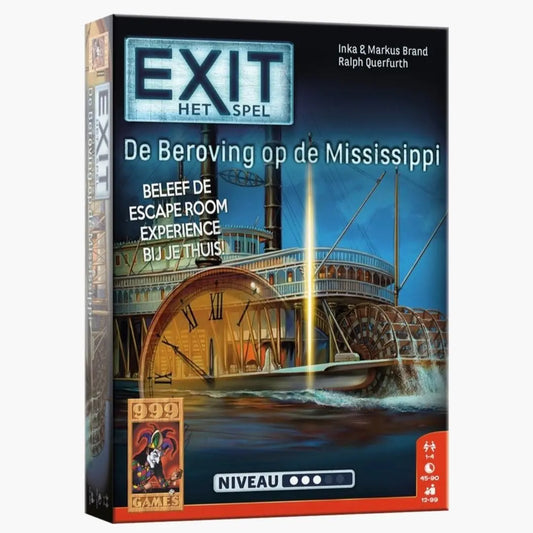 999 Games: EXIT - De beroving op de Mississippi  -  Multiplaza
