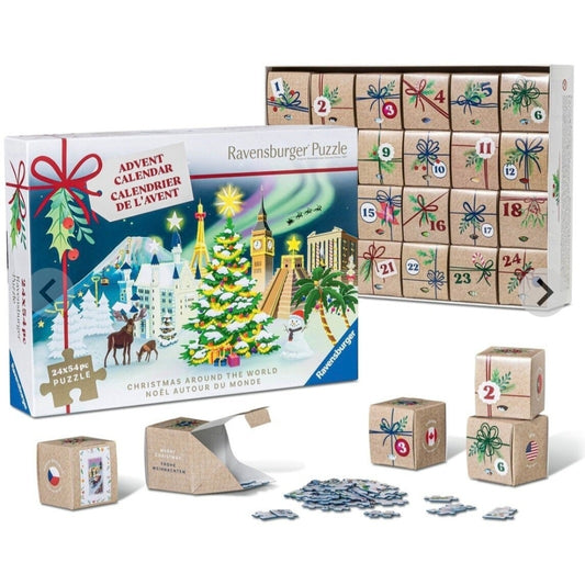 Ravensburger: Adventskalender  Christmas - Around the world