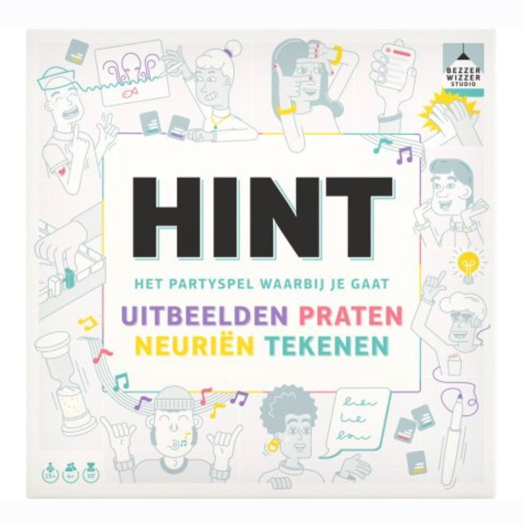 Asmodee: Hint - Creatief,Raden en Tekenen