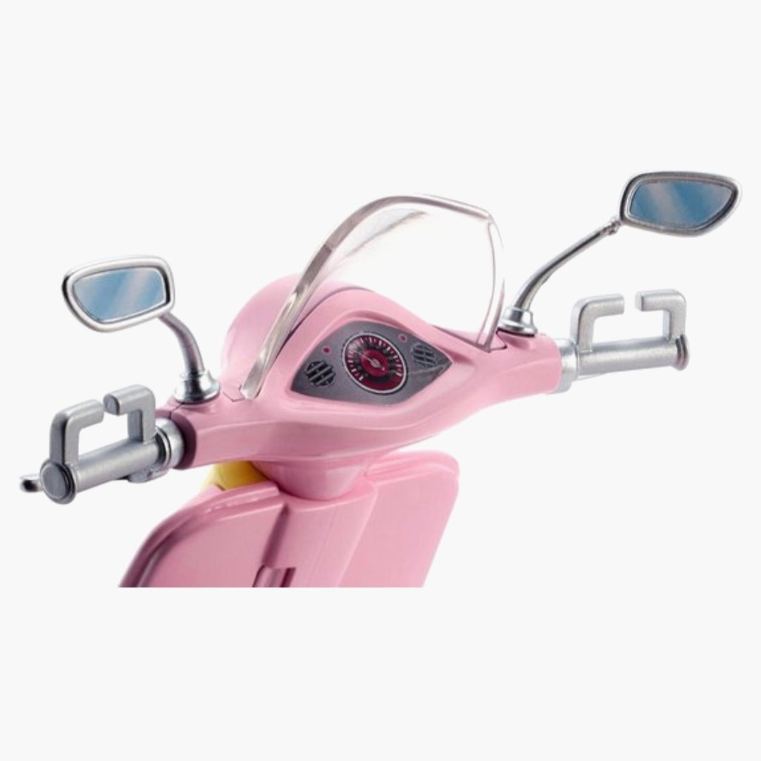 Barbie: Scooter met Hondje