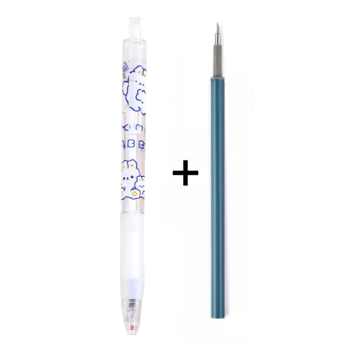 Cartoon hobby papier snijmesje pen + reserve mesje  -  Multiplaza