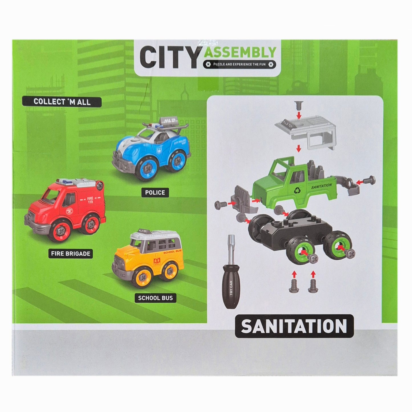 Ruby Toys: City Sanitair assembling