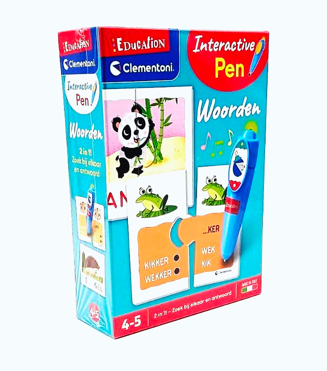 Clementoni Education: Interactive Pen - Woorden (4-5Jr)