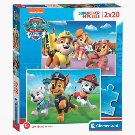 Clementoni: Paw Patrol - 2x20 stukjes