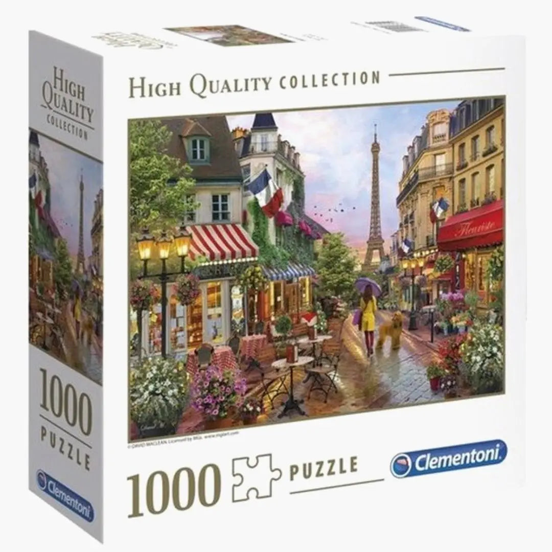 Clementoni: Flowers in Paris - 1000  -  Multiplaza