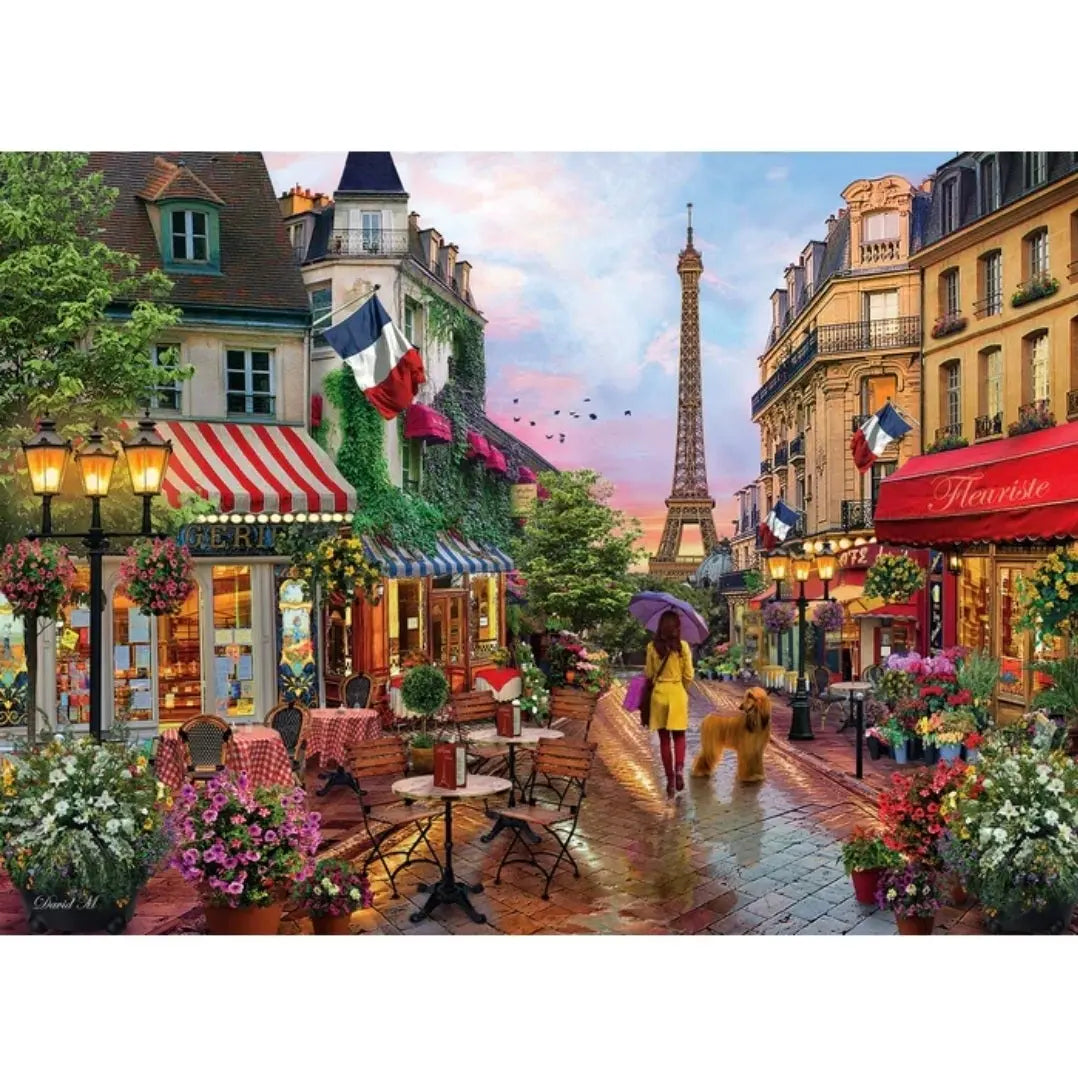 Clementoni: Flowers in Paris - 1000  -  Multiplaza