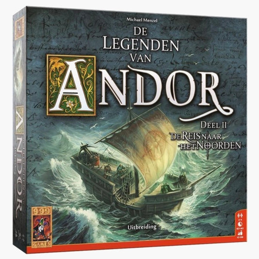 999 games: De legenden van Andor - deel 2 - De reis naar het Noorden uitbreiding