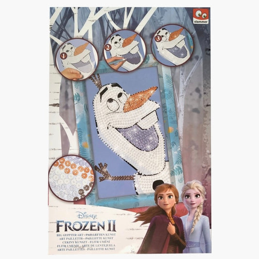 Disney Frozen: Diamond Painting Pailletten - Olaf