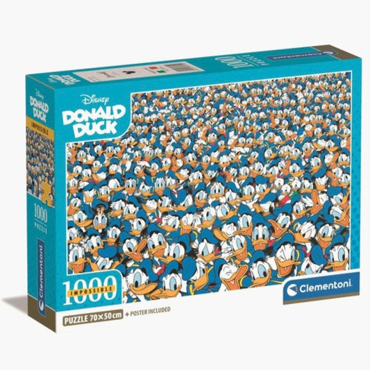 Puzzel: IMPOSSIBLE DONALD DUCK COMPACT 1000