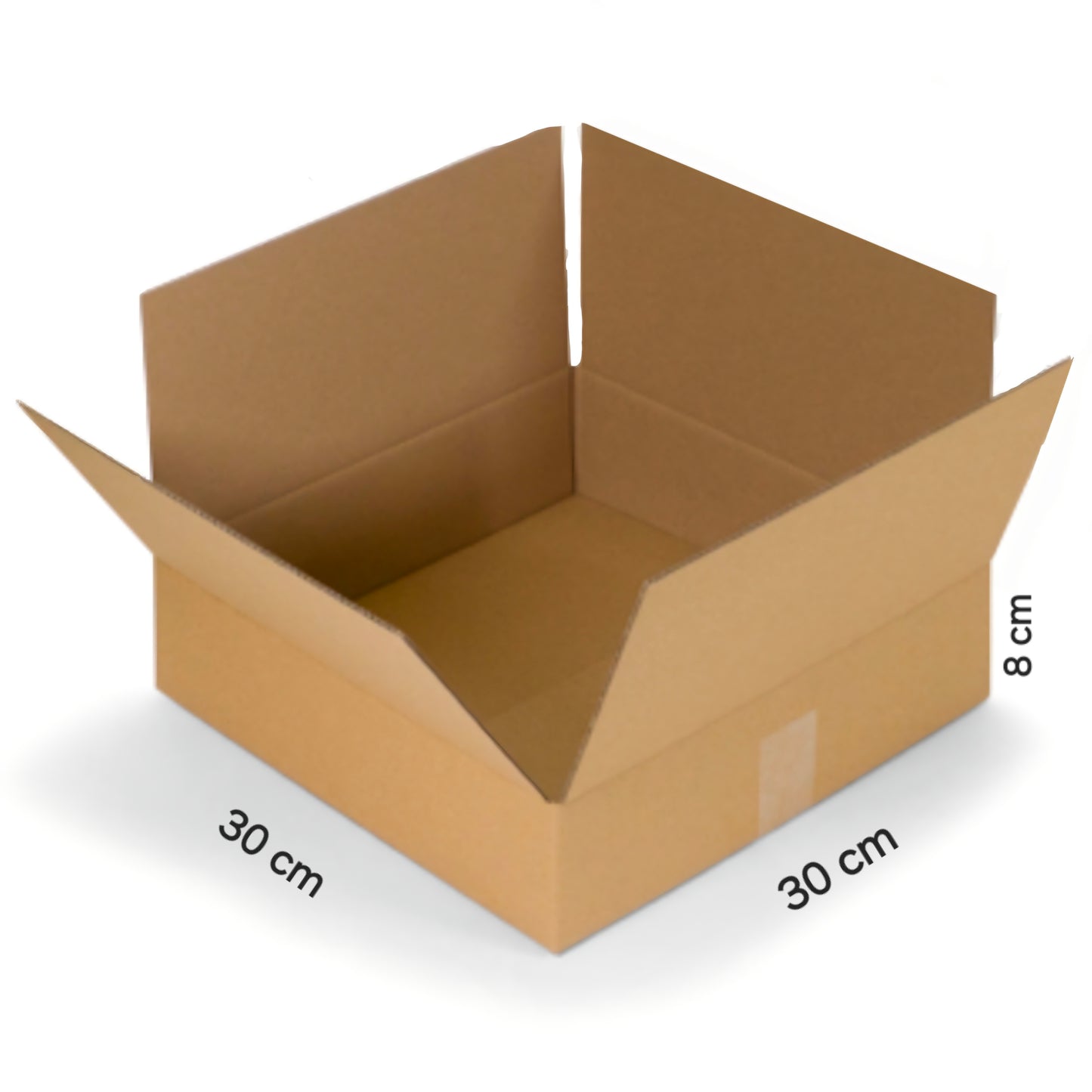 Amerikaanse Verzendoos: inwendig 300x300x80mm (30st)