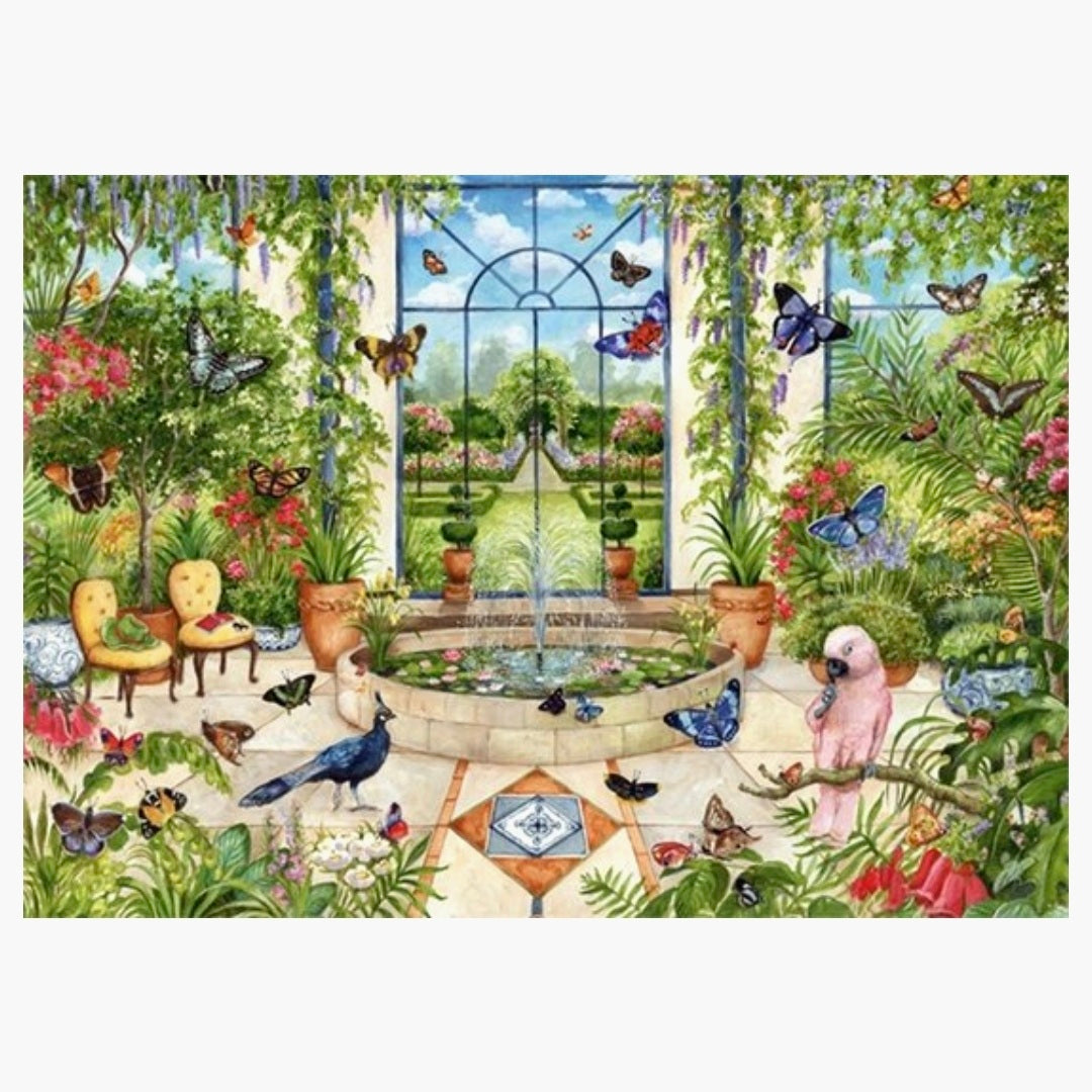Falcon: Debbie Cook - Butterfly Conservatory - 1000