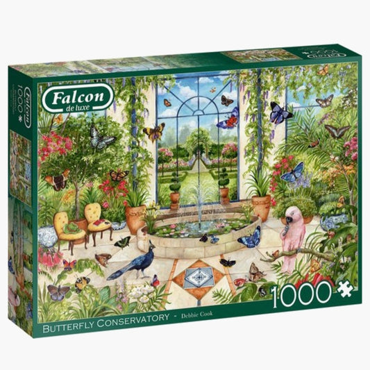 Falcon: Debbie Cook - Butterfly Conservatory - 1000