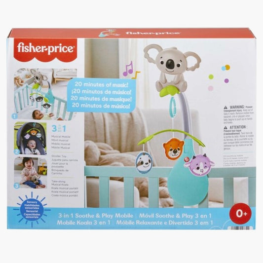 Fisher-Price: 3in1 Soothe & Play Mobil