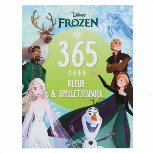 Frozen: 365 Kleur & Spelletjesboek