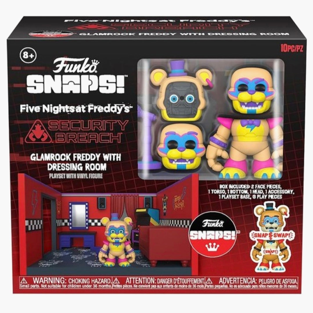 Funko Snaps! Glamrock Freddy Kleedkamerset