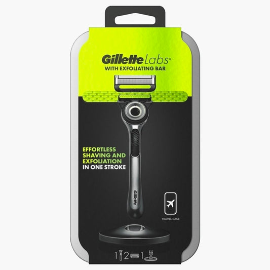 GilletteLabs: 1 Handvat + 2 Mesjes + Magnetisch Houder + Travel box