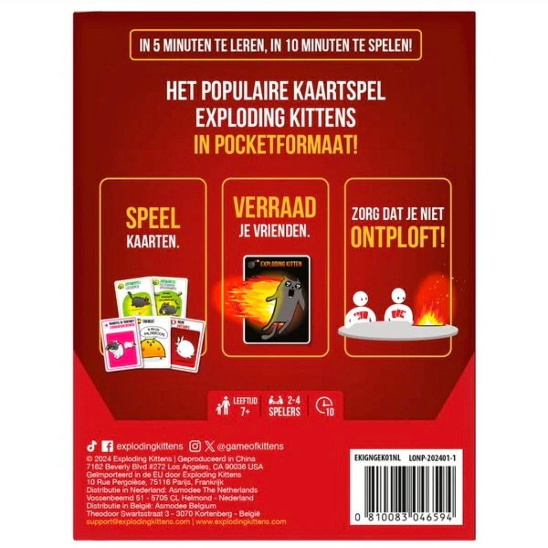 Exploding Kittens - Kaartspel