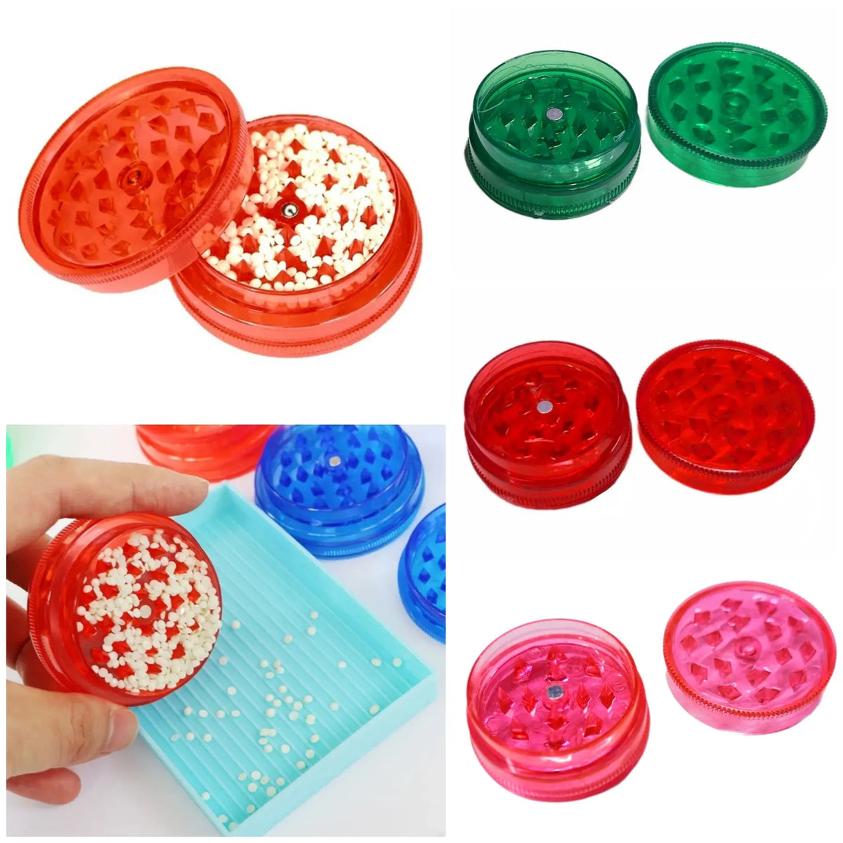 Grinder - Diverse kleuren en afmetingen  -  Multiplaza