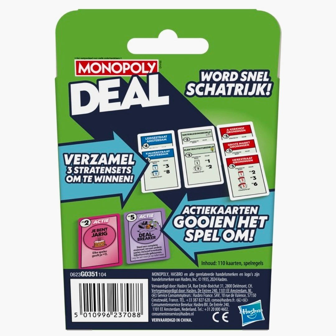 Hasbro: Monopoly Deal  -  Multiplaza