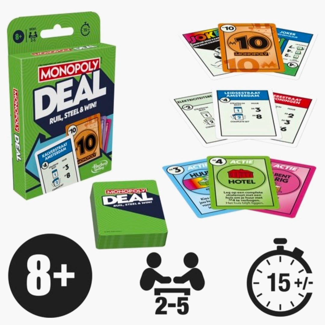 Hasbro: Monopoly Deal  -  Multiplaza
