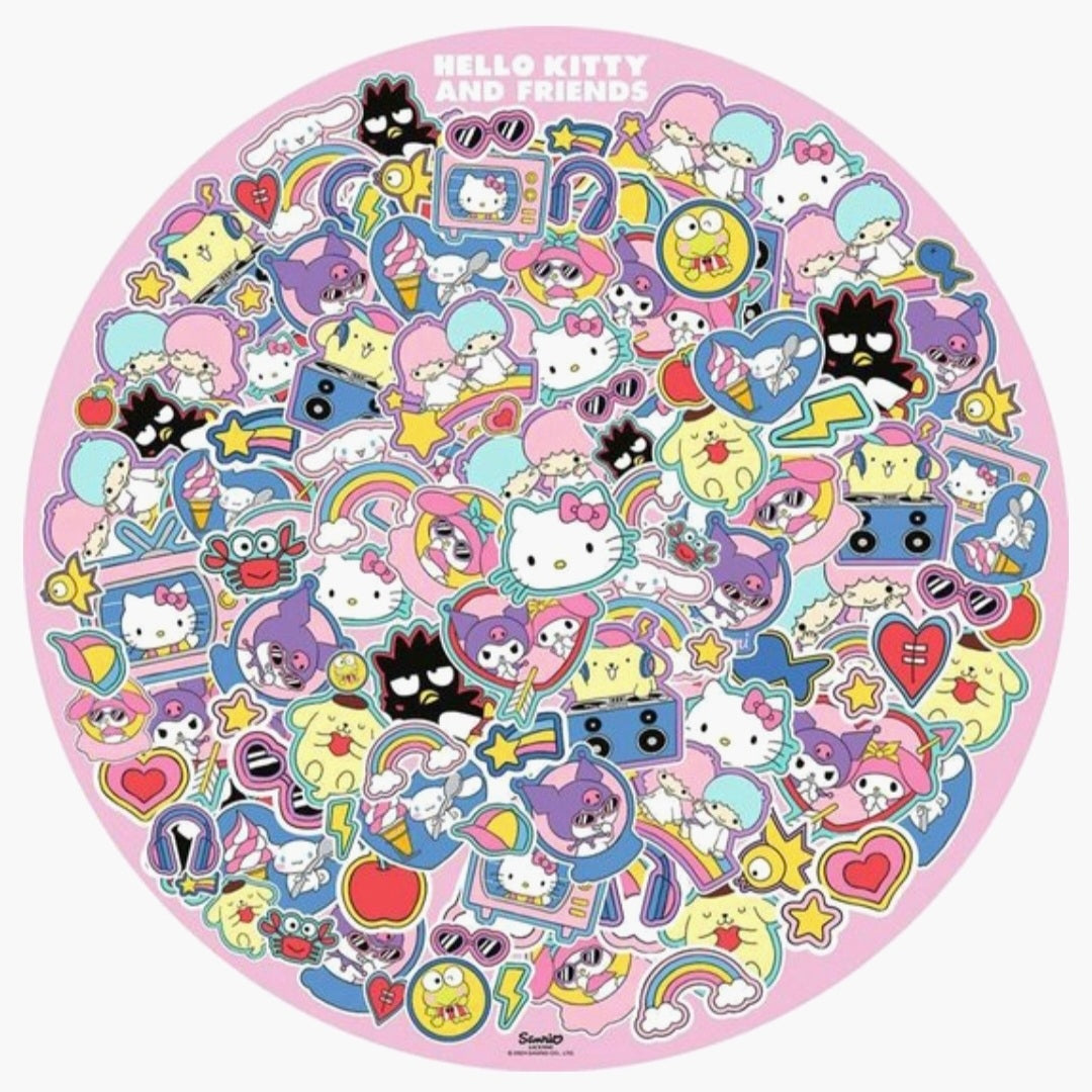 Hello Kitty: Ronde Puzzel - 500
