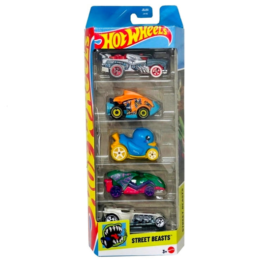 Hot Wheels: Street Beasts 5-Pack