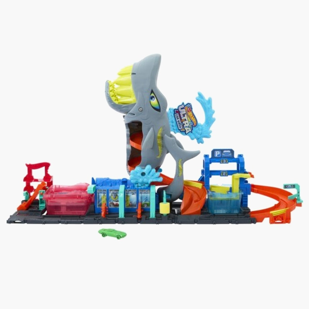 Hot Wheels: Ultra Shark Car Wash Racebaan
