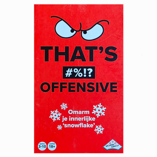 Identity Games: That's Offensive