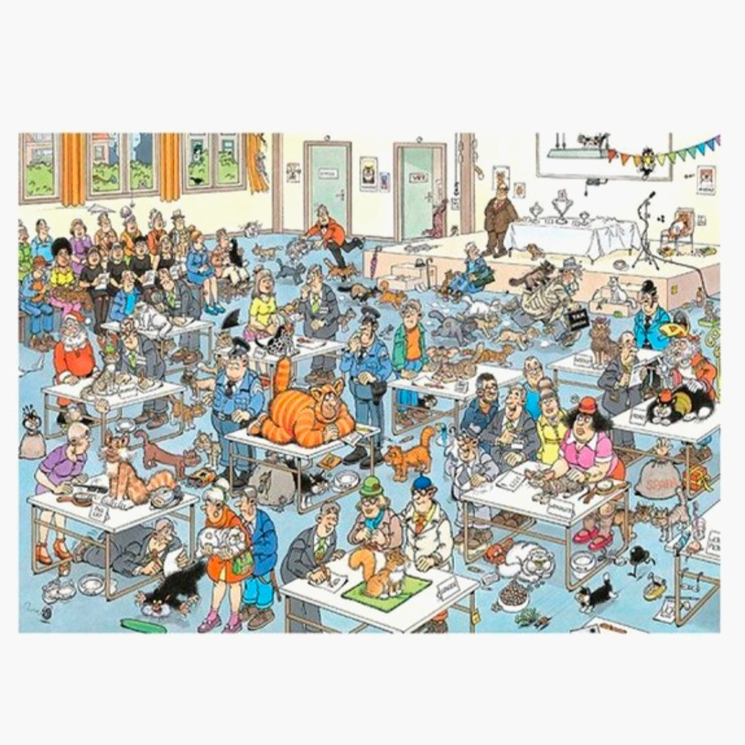 Jan van Haasteren: Kattenshow - 2000