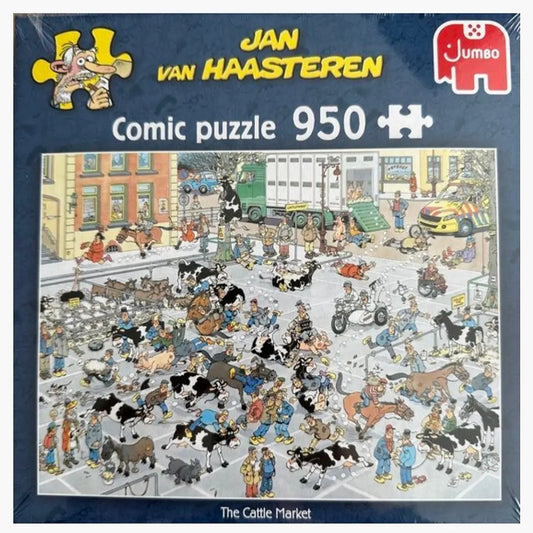 Jan van Haasteren De Veemarkt – 950 stukjes  -  Multiplaza