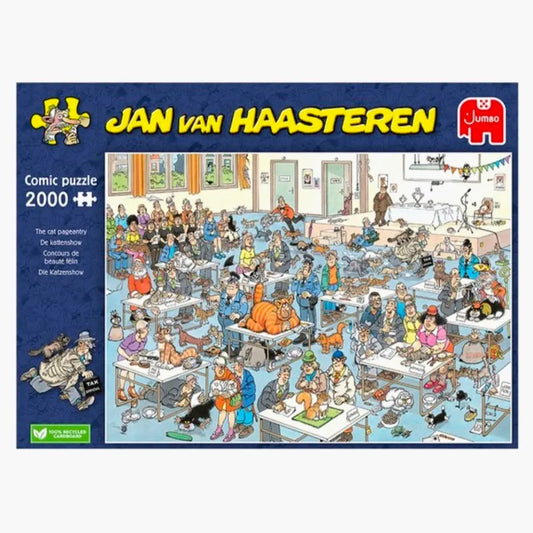 Jan van Haasteren: Kattenshow - 2000  -  Multiplaza