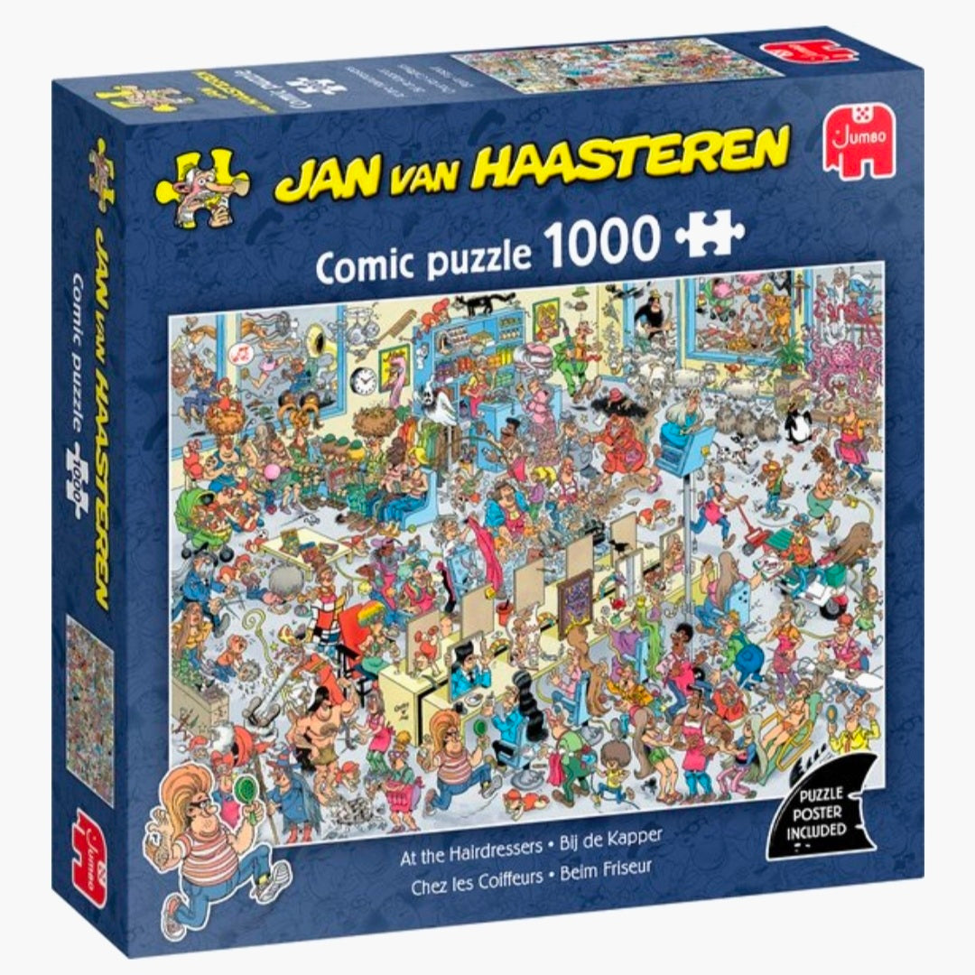 Jan van Haasteren: Bij de Kapper - 1000
