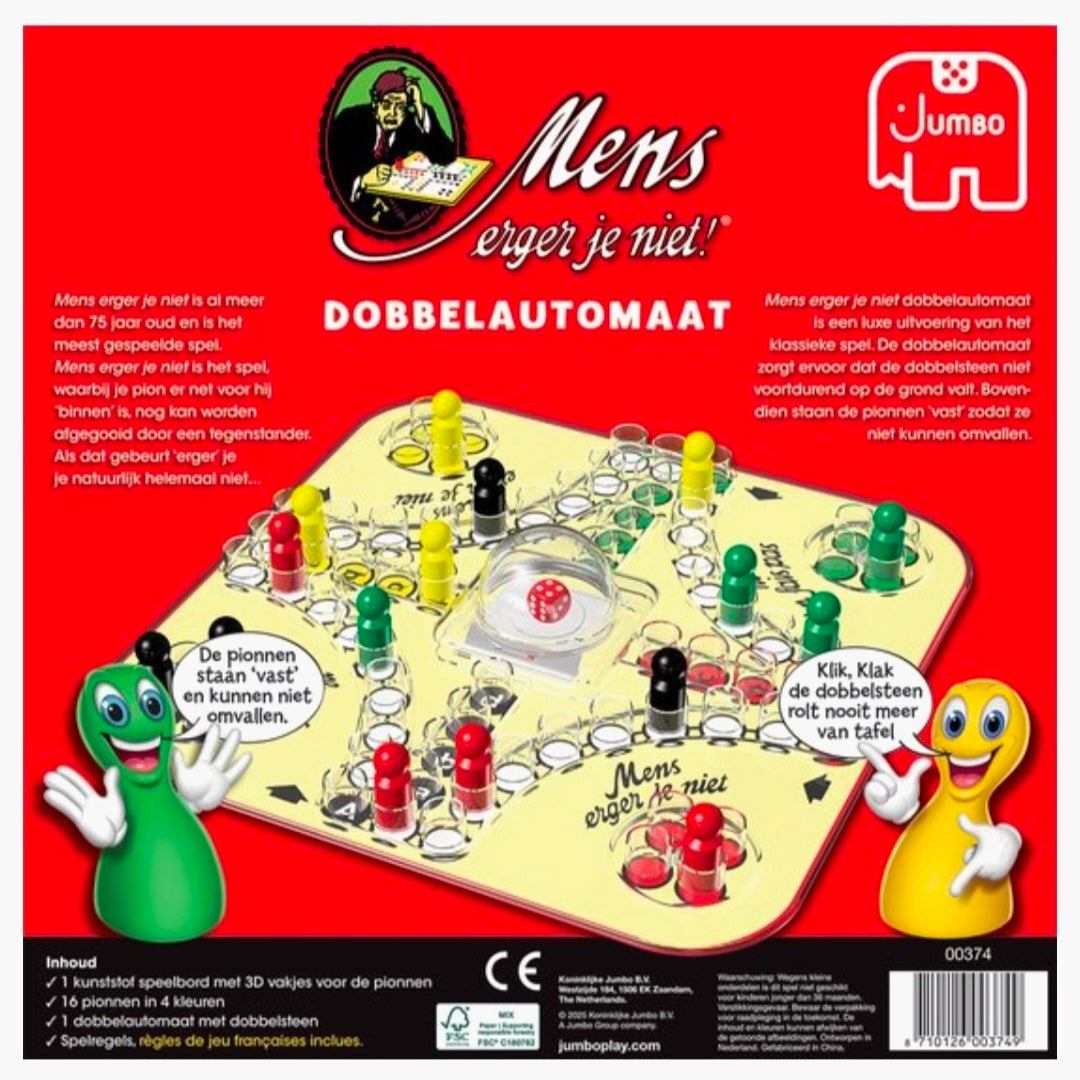 Jumbo: Mens erger je niet! Dobbelautomaat