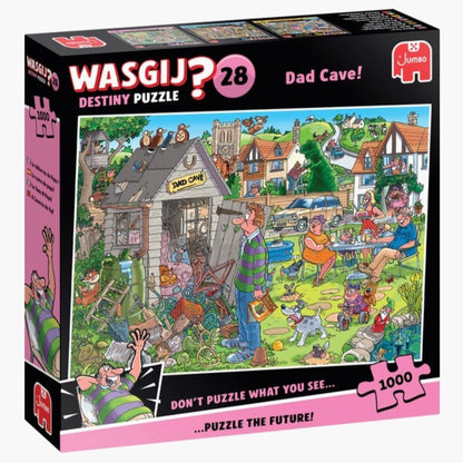 Wasgij 28 Destiny: Mancave van Pa - 1000  -  Multiplaza