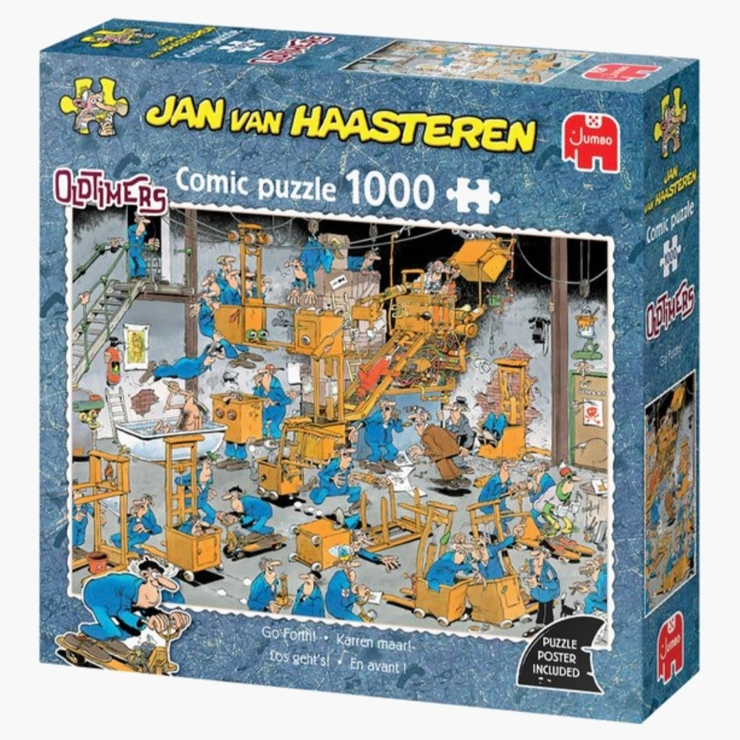 Jan van Haasteren: Oldtimers Karren Maar! - 1000