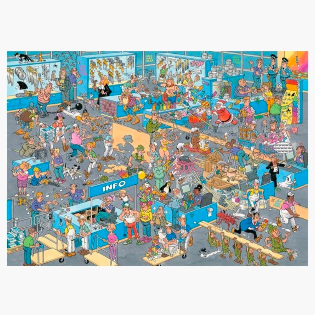 Jan van Haasteren: De Verbouwing + De Bouwmarkt - 2x1000