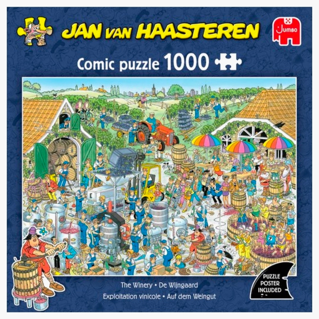 Jan van Haasteren: De Wijngaard - 1000