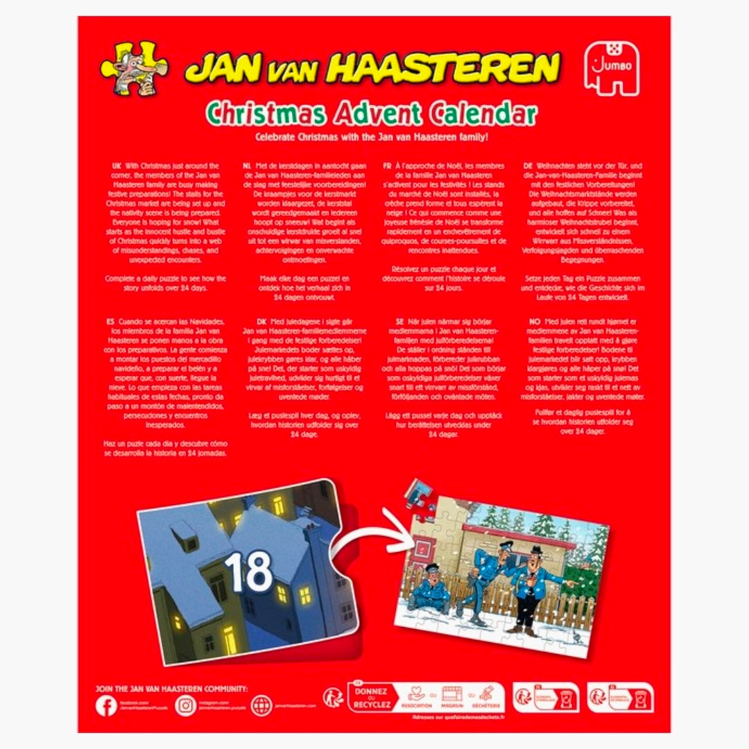 Jan van Haasteren: Adventkalender 2026